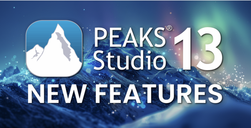 全新版本发布|PEAKS Studio 13